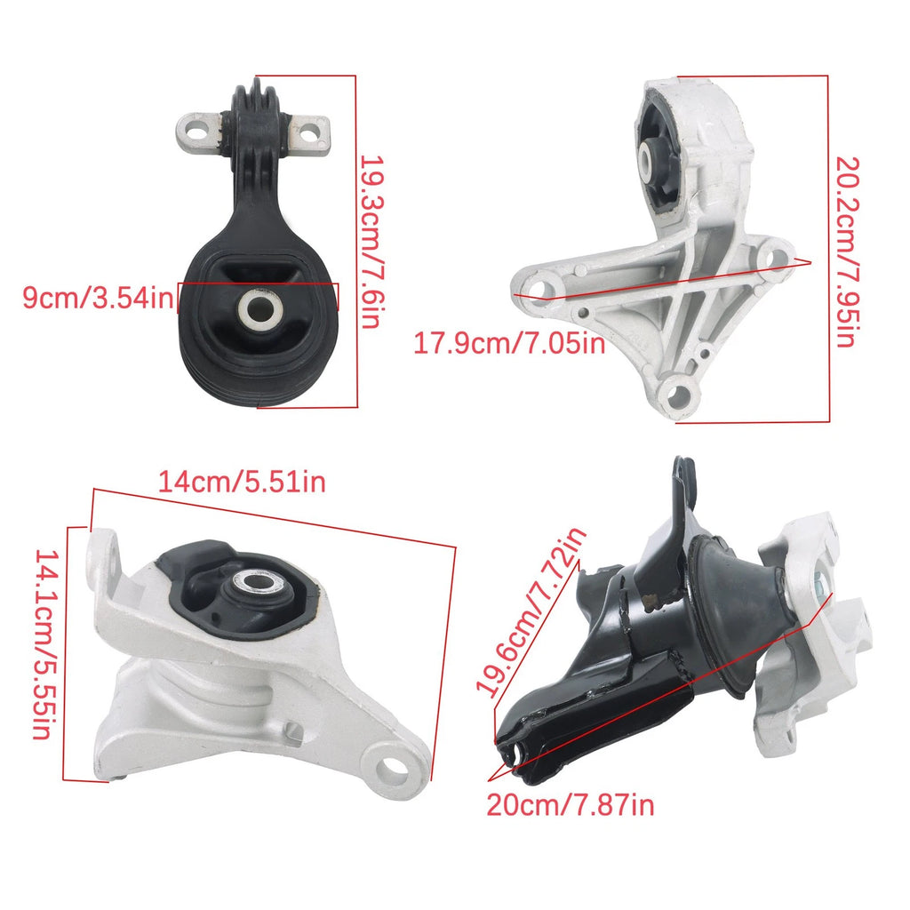 5X Engine Motor Mount for Honda CR-V 2.4L (2012–2014) A65052