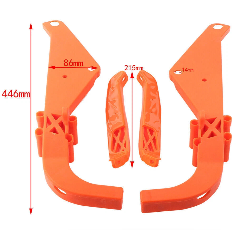 Inner Fairing Batwing Support w/Speaker Brackets for Harley Touring FLHX (1996–2013)