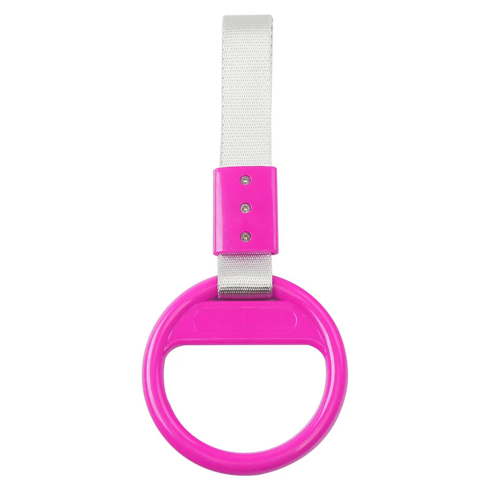 Pink Car Ring Handle Strap for Train Bus