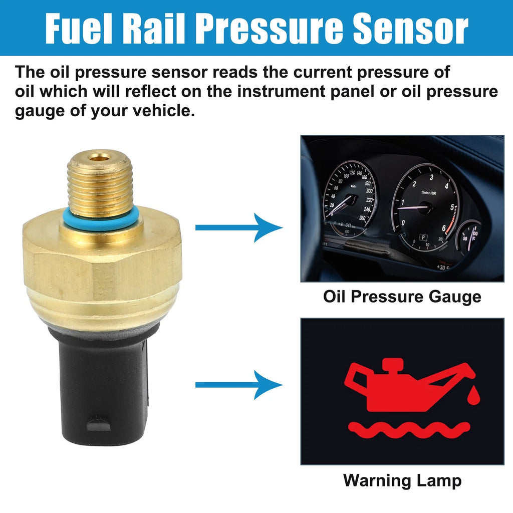 Fuel Rail Pressure Sensor Replacement for Ford Edge for Volvo XC60 S60 (2011–2018)