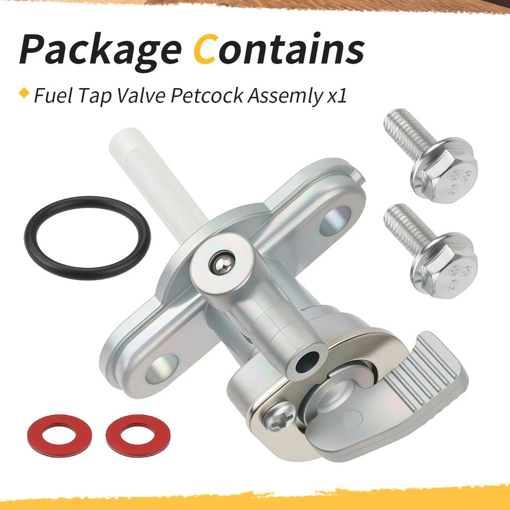 Fuel Tap Valve Petcock for Kawasaki KLT250 (1982–1985) 51023-1115