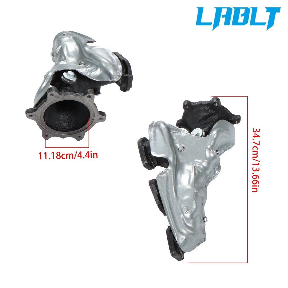 Left Side Exhaust Manifold with Gasket Kit for Infiniti QX4 (2001–2003)