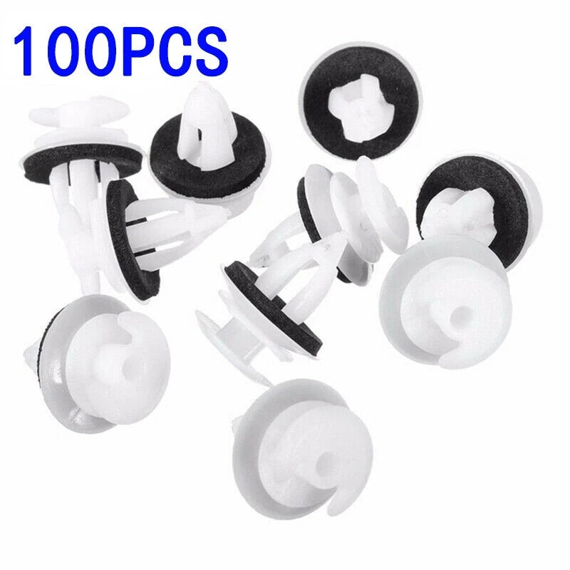 100pcs Door Panel Clips with Seal Ring for BMW E34 E36 E38 E39 E46 X5 M3 M5 Z3
