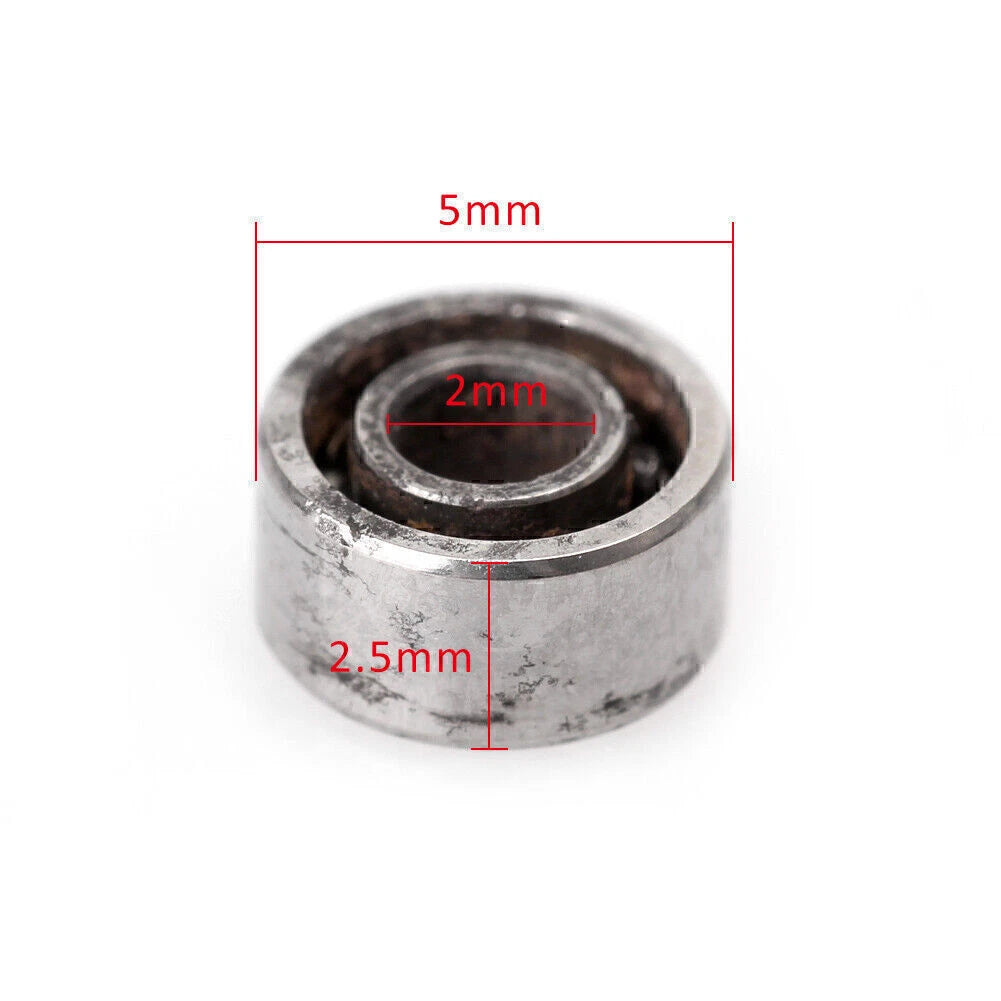 10pcs MR52zz Open Miniature Bearings for Mini Hand Spinner (N/A)