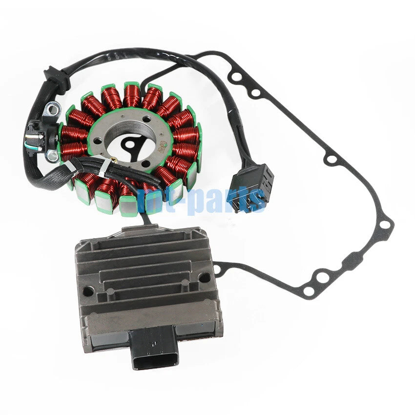 Stator Coil, Regulator Rectifier, Gasket for Kawasaki KLE300 Versys-X 300 (2017–2023)