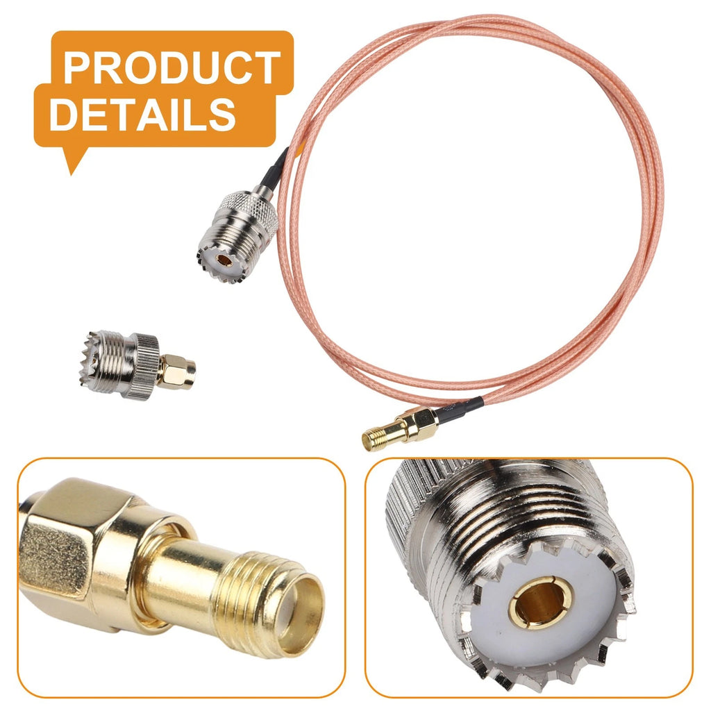 Cable Adapter for Baofeng CB Radio Antenna (3.2 Ft)