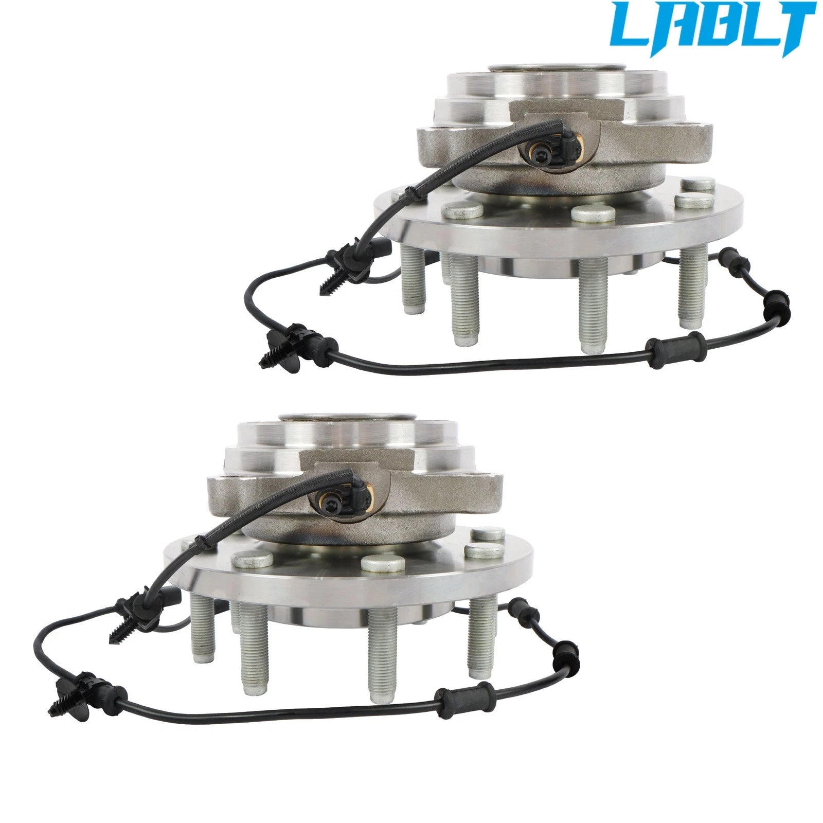 2X Front Wheel Bearing Hub Assembly w/ ABS for Ram 2500 3500 (2012–2013)