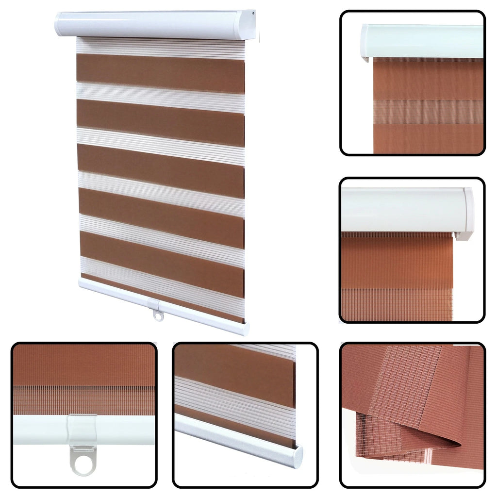 Zebra Blinds Shade for HTTMT Horizontal Windows (67")