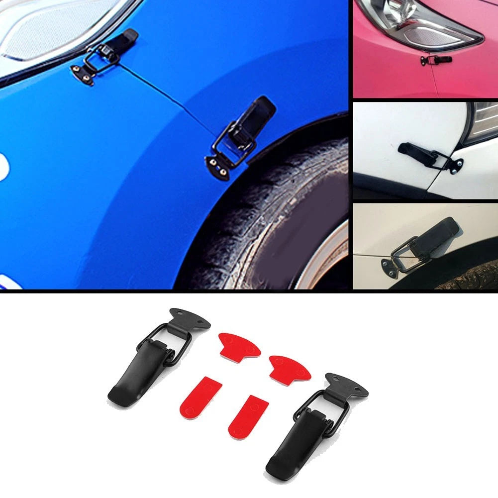 Compact Metal Bumper Fixing Clips for Reliable Vehicle Stability