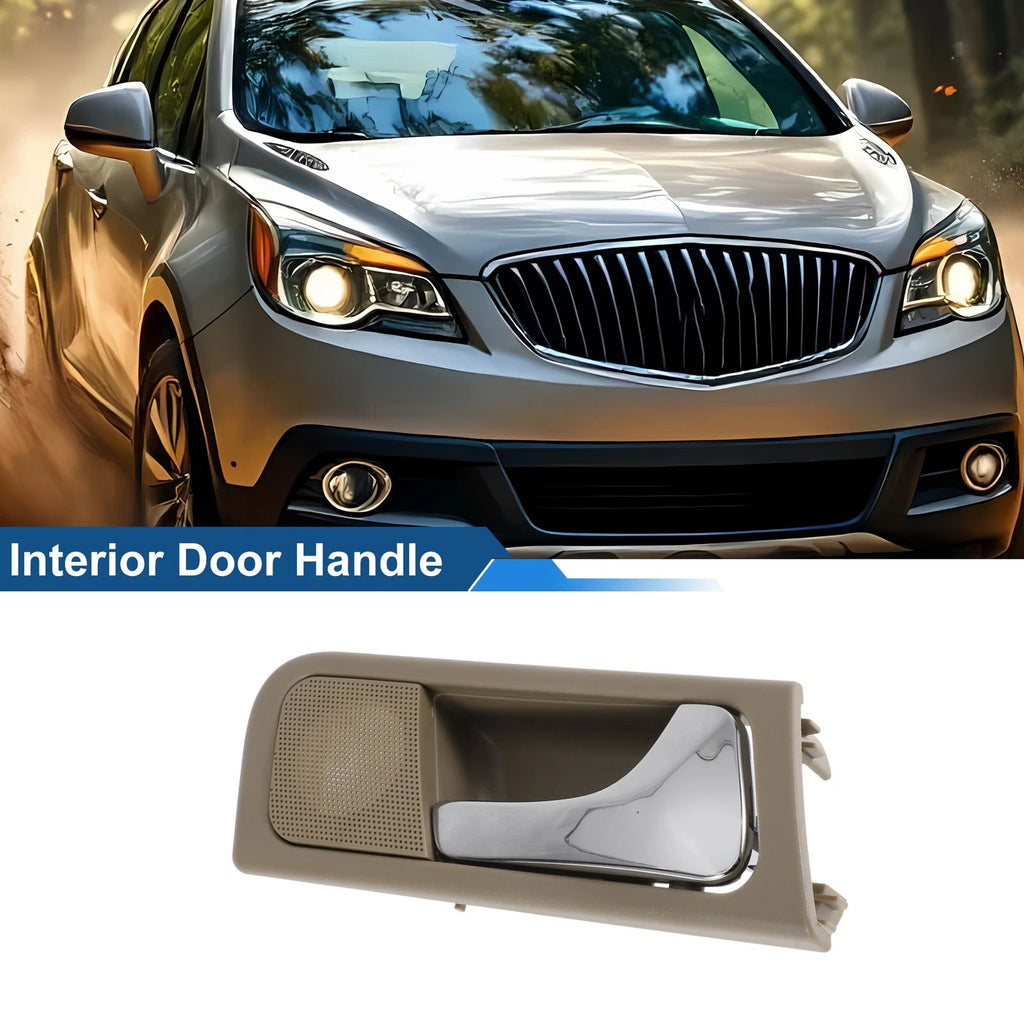 Front Driver Side Interior Door Handle for Buick Excelle (2003–2008) Beige Chrome