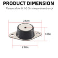 Set of 4 Engine Motor Mounts for Sea-Doo GS GT GTI LE GTS GTX HX SP SPI SPX XP