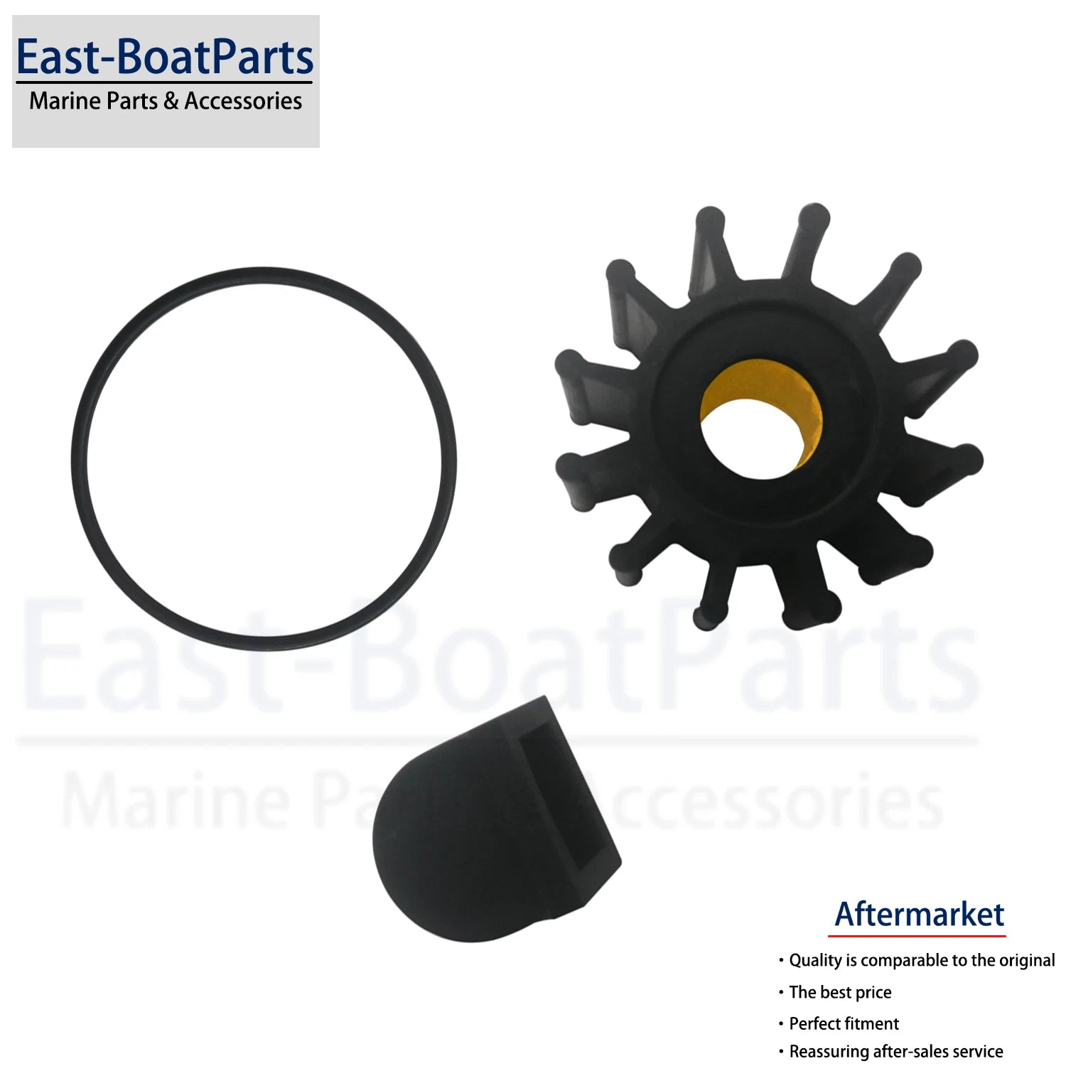 Water Pump Impeller Repair Kit for Volvo Penta (21951348, 21213660, 3862567, 3858256)