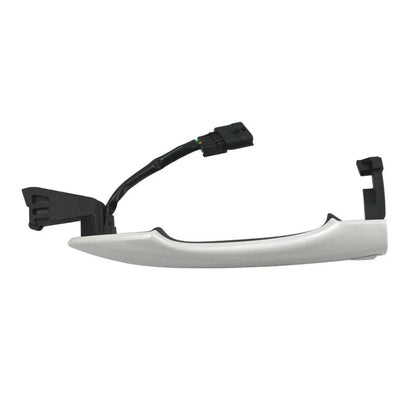 White ABS Exterior Left Door Handle for Renault Kadjar (2015–2022)