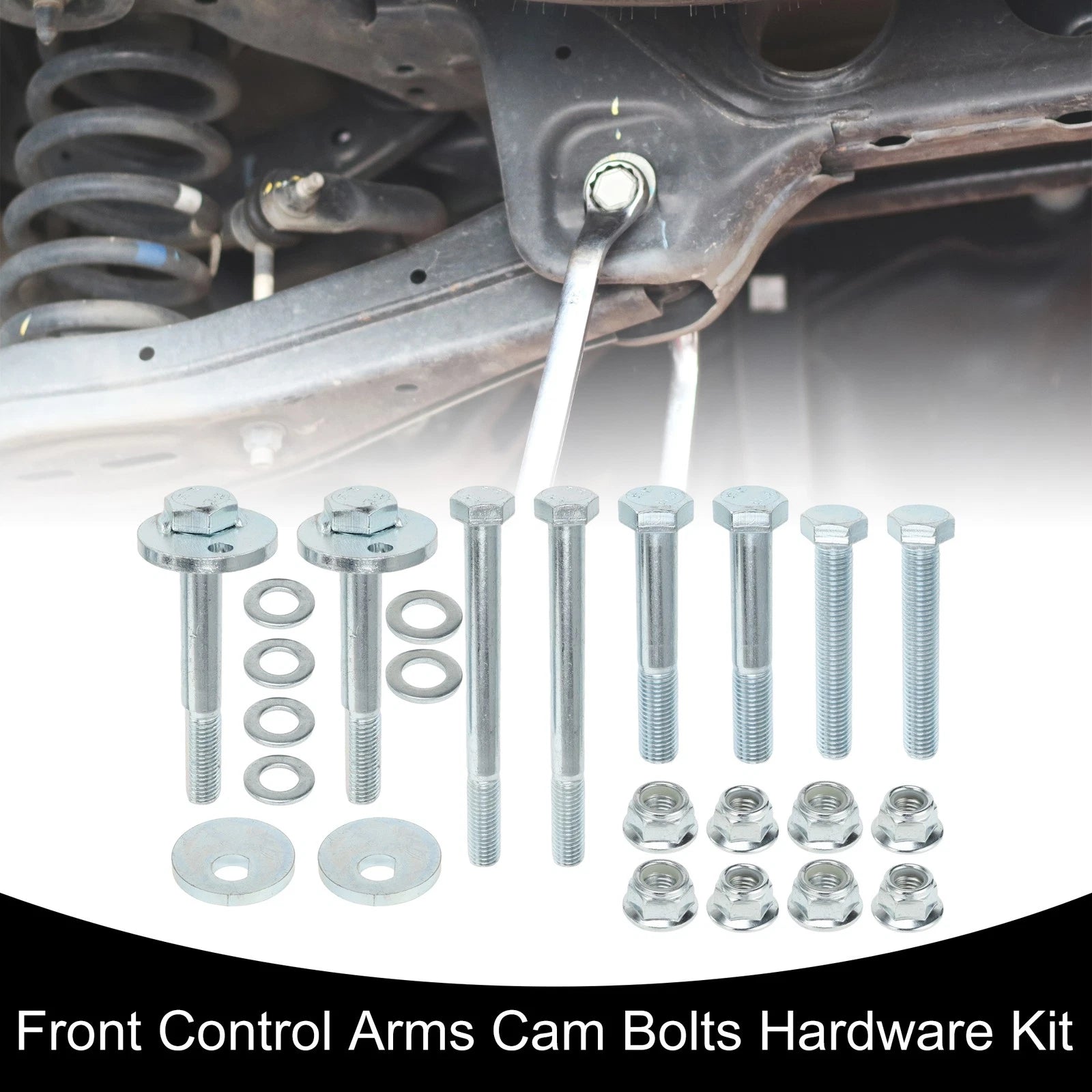 Front Control Arm Cam Bolts Hardware Kit for Dodge Ram 1500 (2002–2008)