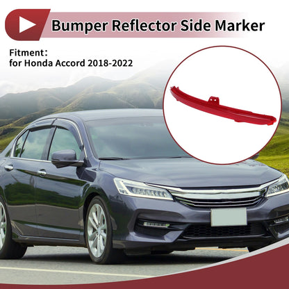1 Pc Rear Left Bumper Reflector Replacement for Honda Accord (2018–2022)