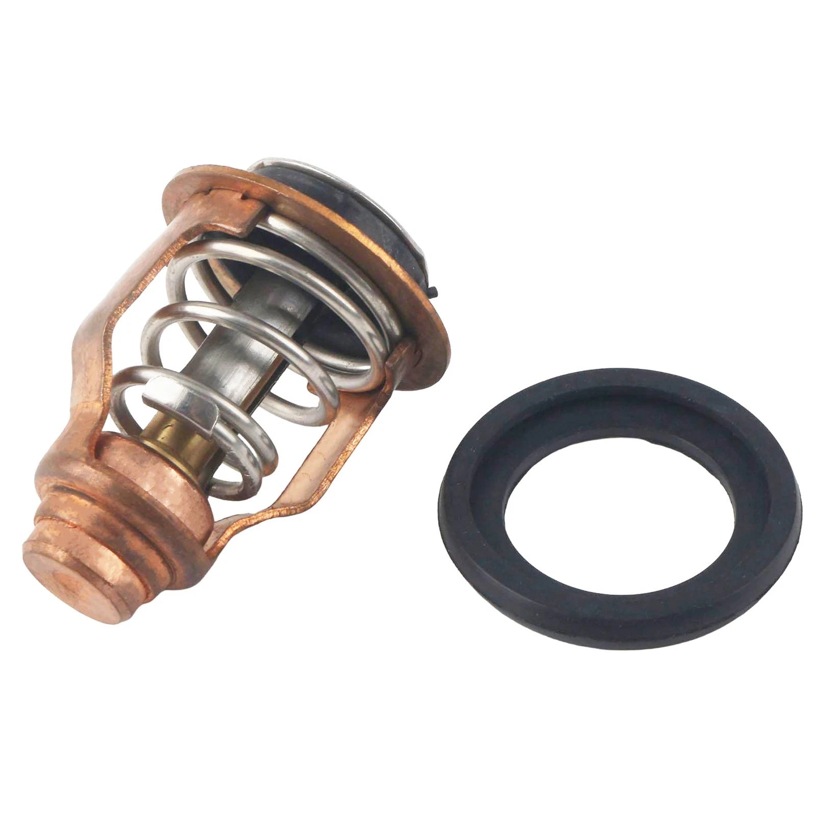 Thermostat with Seal for Yamaha 4 Stroke 100 HP F100D F100L F100X (2000–2023) 6D9-12411-00
