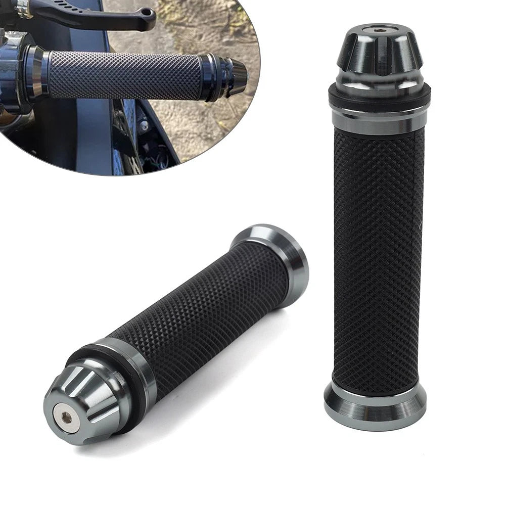 2X 7/8" Handle Bar Hand Grip for Yamaha Honda Suzuki (Fits )