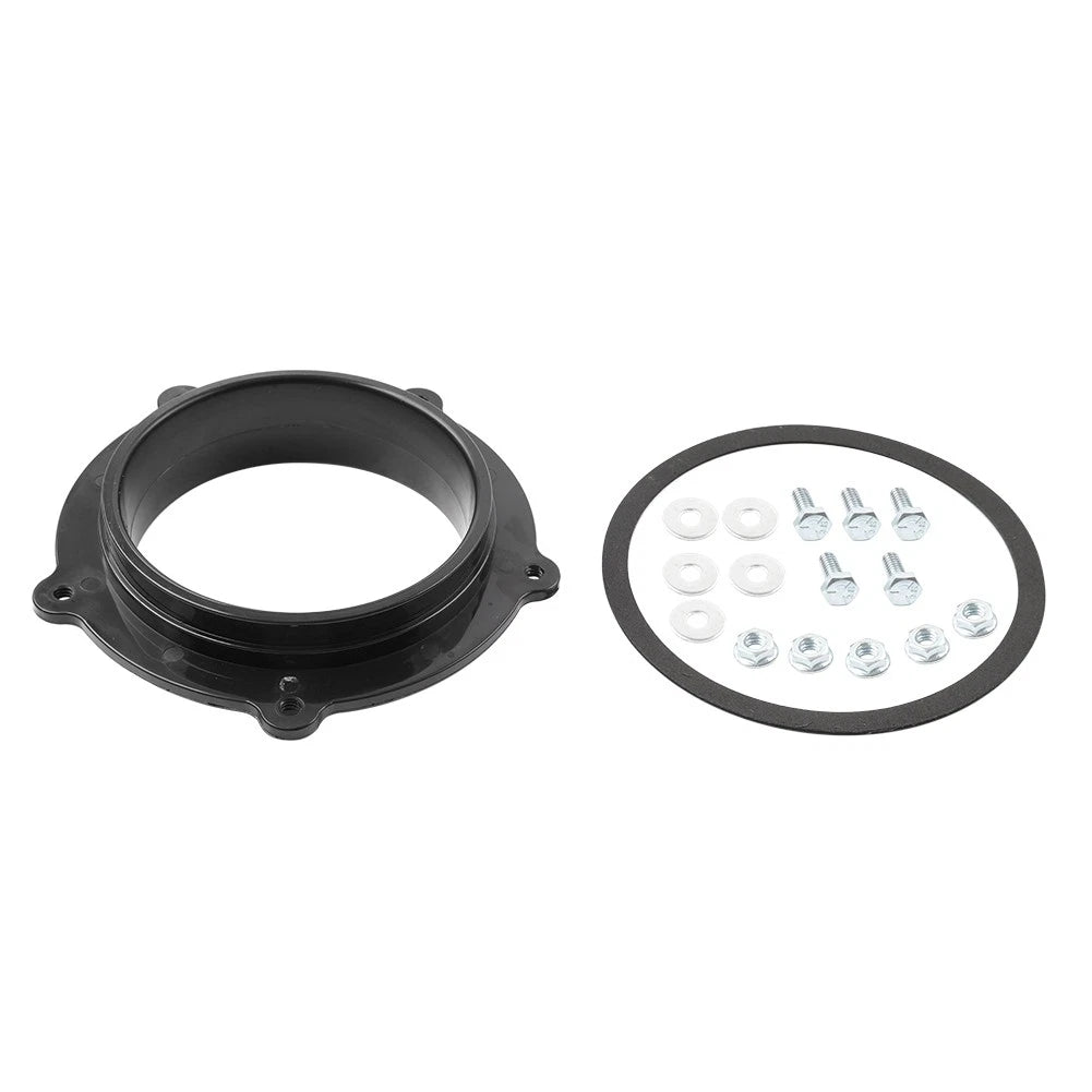 Air Filter Intake Adapter for Yamaha YFZ450 (All Years) Plastic Black