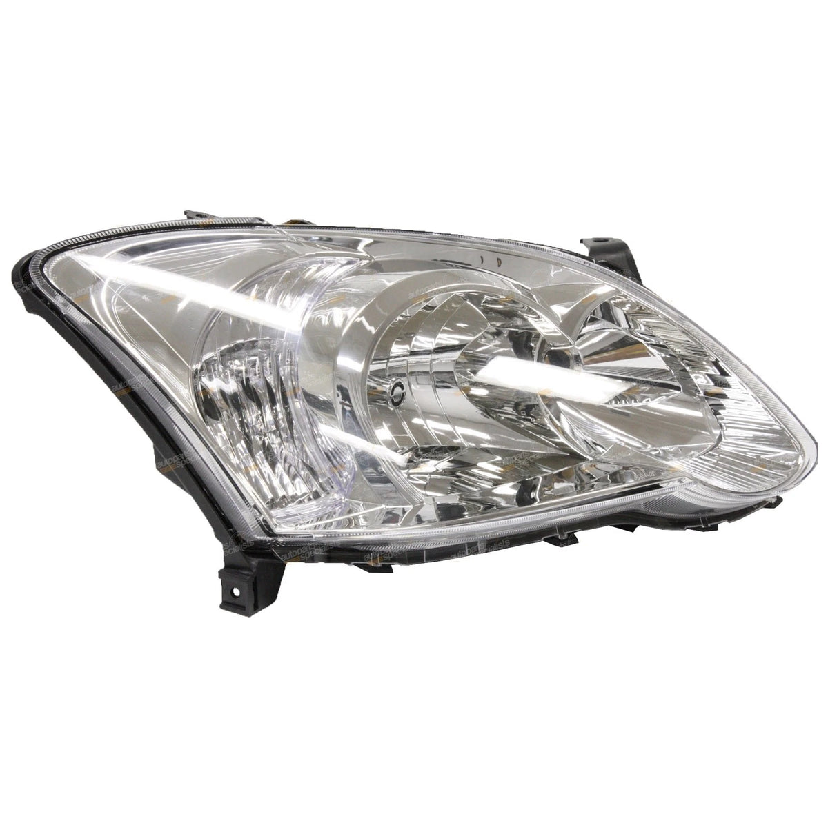 Set of 2 Chrome Headlights for Toyota Corolla ZZE122 (2004–2007)
