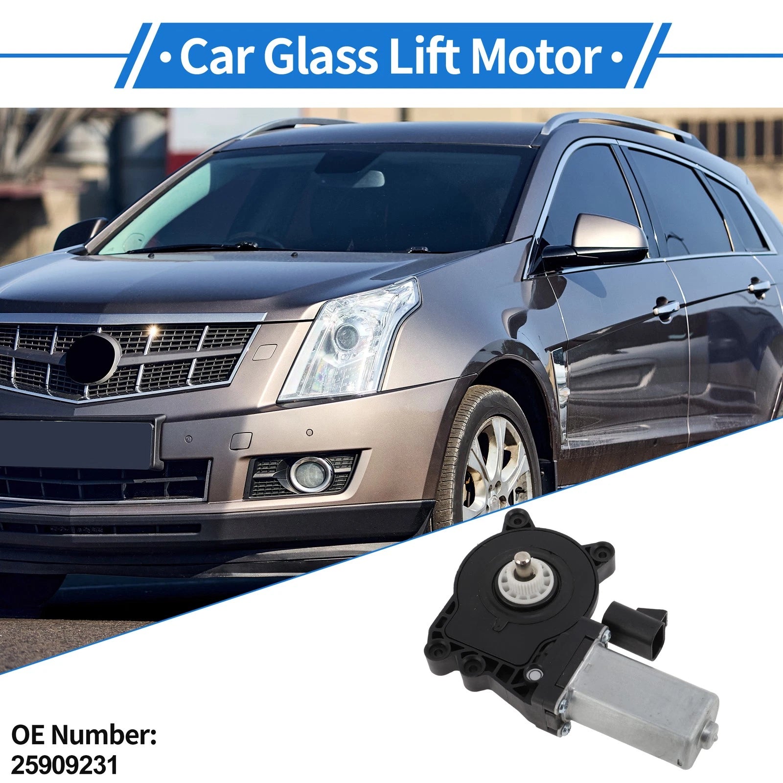Power Window Regulator Lift Motor Replacement for Cadillac SRX (2010–2012)