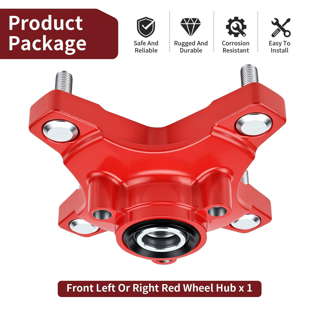 Front Wheel Hub for Honda Sportrax 250 400 TRX250X (2001–2007) 44615-HN6-A20 44615-HN6-000