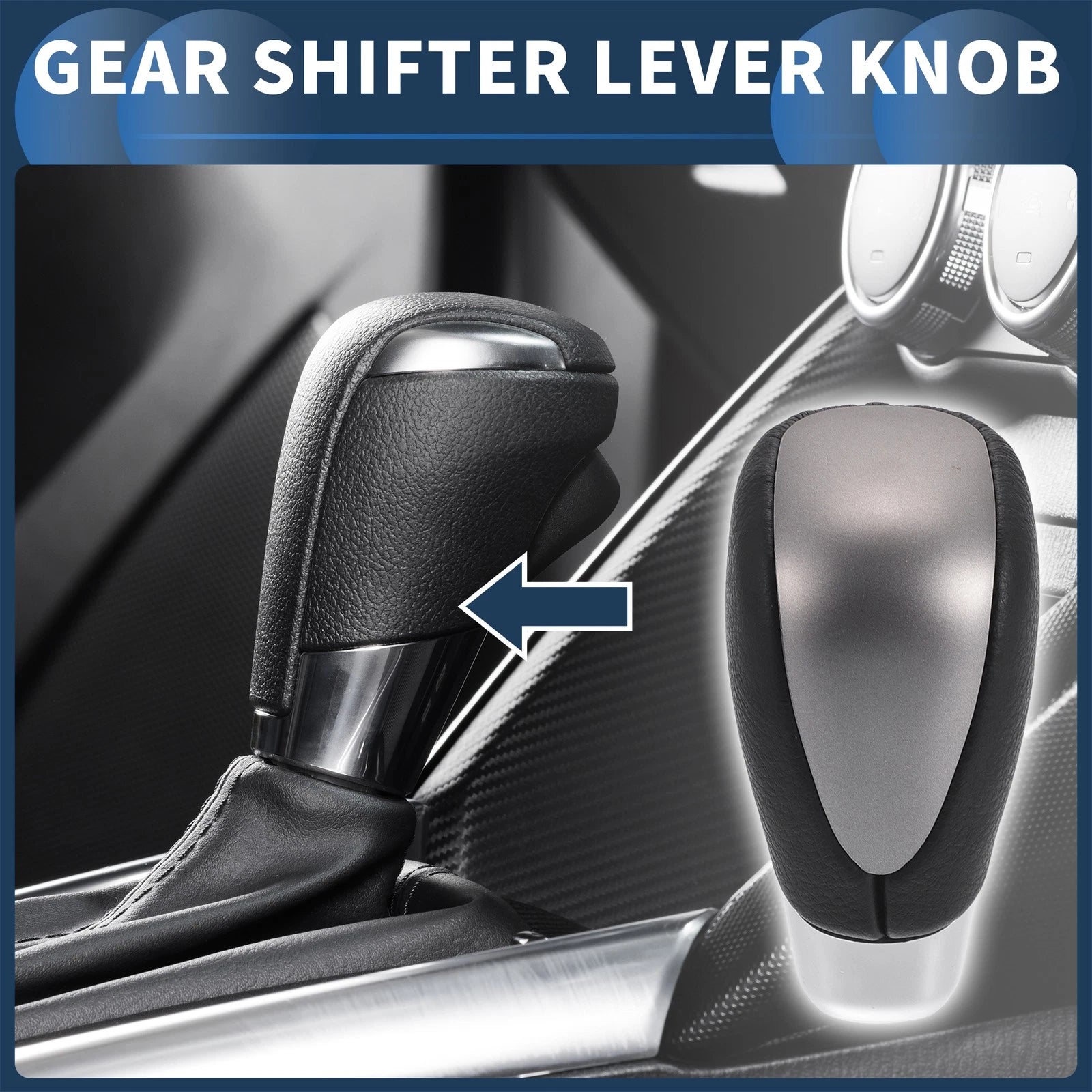 Automatic Gear Shifter Knob Replacement for Toyota Alphard 200 Series (2015–2021)