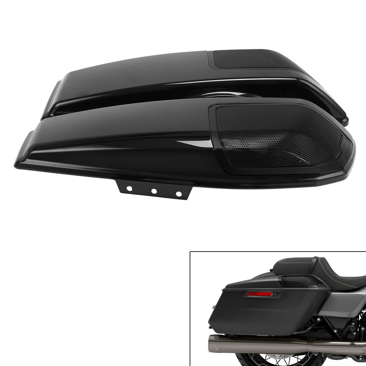 6x9" Hard Saddlebag Speaker Lids for Harley CVO Road Glide (2023–2025)