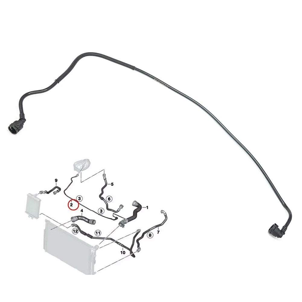 Plastic Coolant Overflow Pipe for BMW