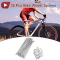 Bicycle Wheel Spokes 119mm Replacement Set for 12G Bike Wheels (2005–2015)