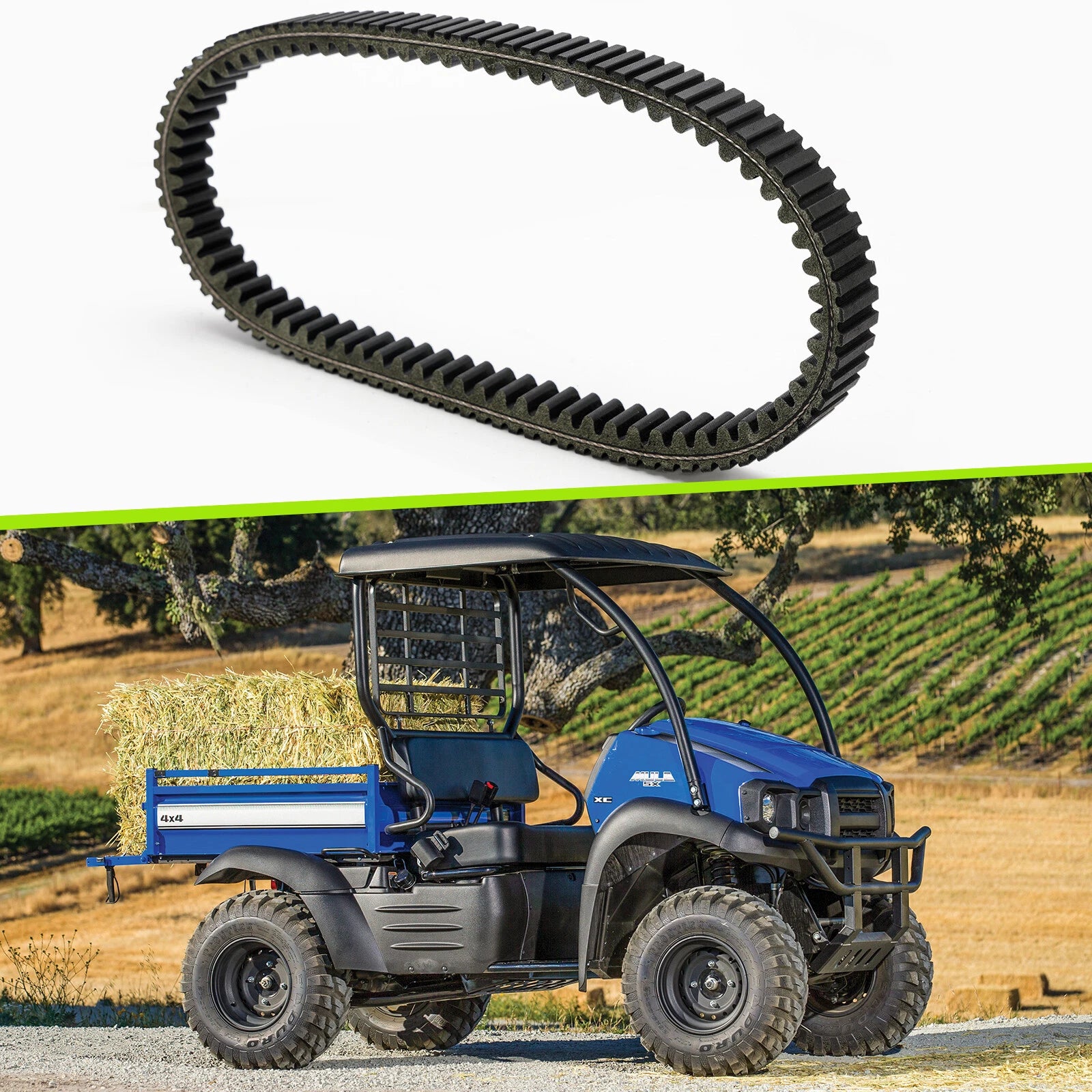 Drive Belt 59011-0011 for Kawasaki KAF400 Mule (2000–2018)