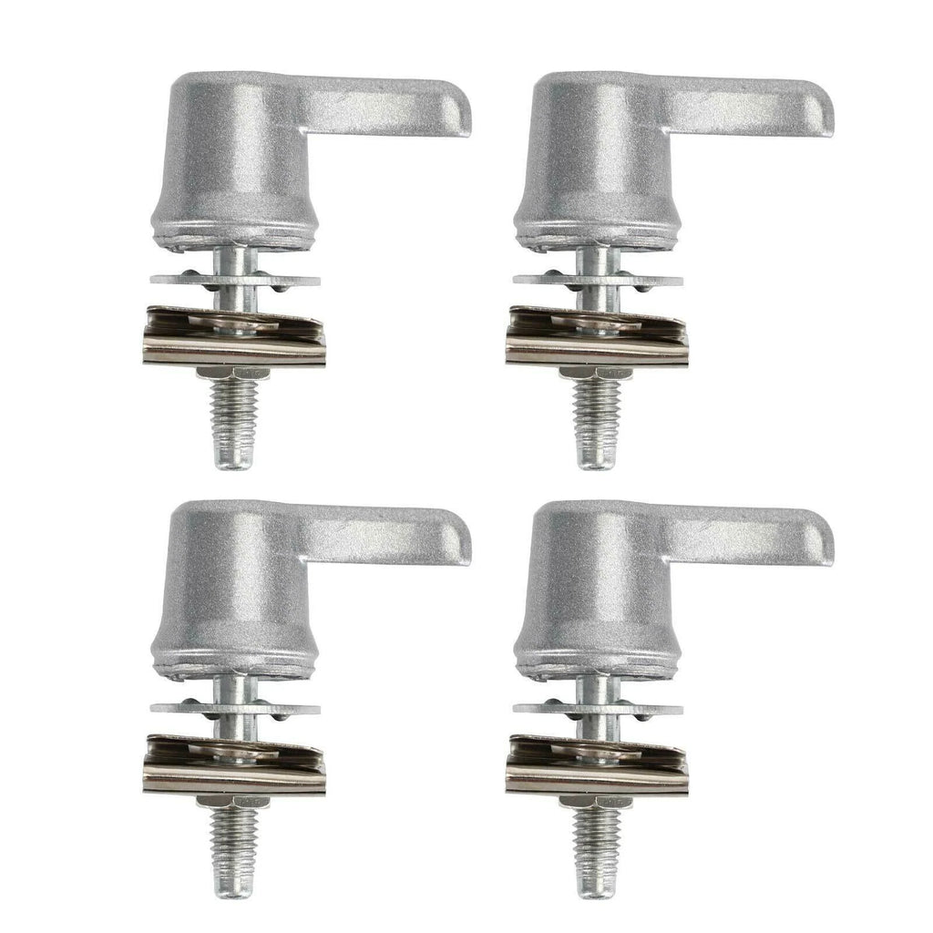 Set of 4 Saddlebag Lever Lock Bolts & Nuts Kit for Touring (2001–2020)