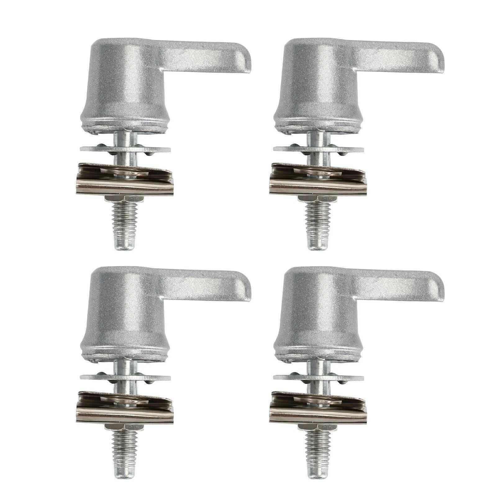 Set of 4 Saddlebag Lever Lock Bolts & Nuts Kit for Touring (2001–2020)