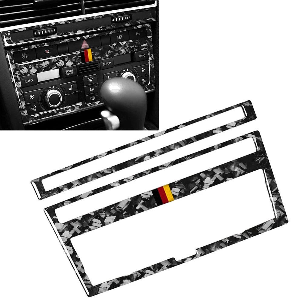 Air Conditioning CD Control Panel Cover Trim for Audi A6 S6 (2005–2011)