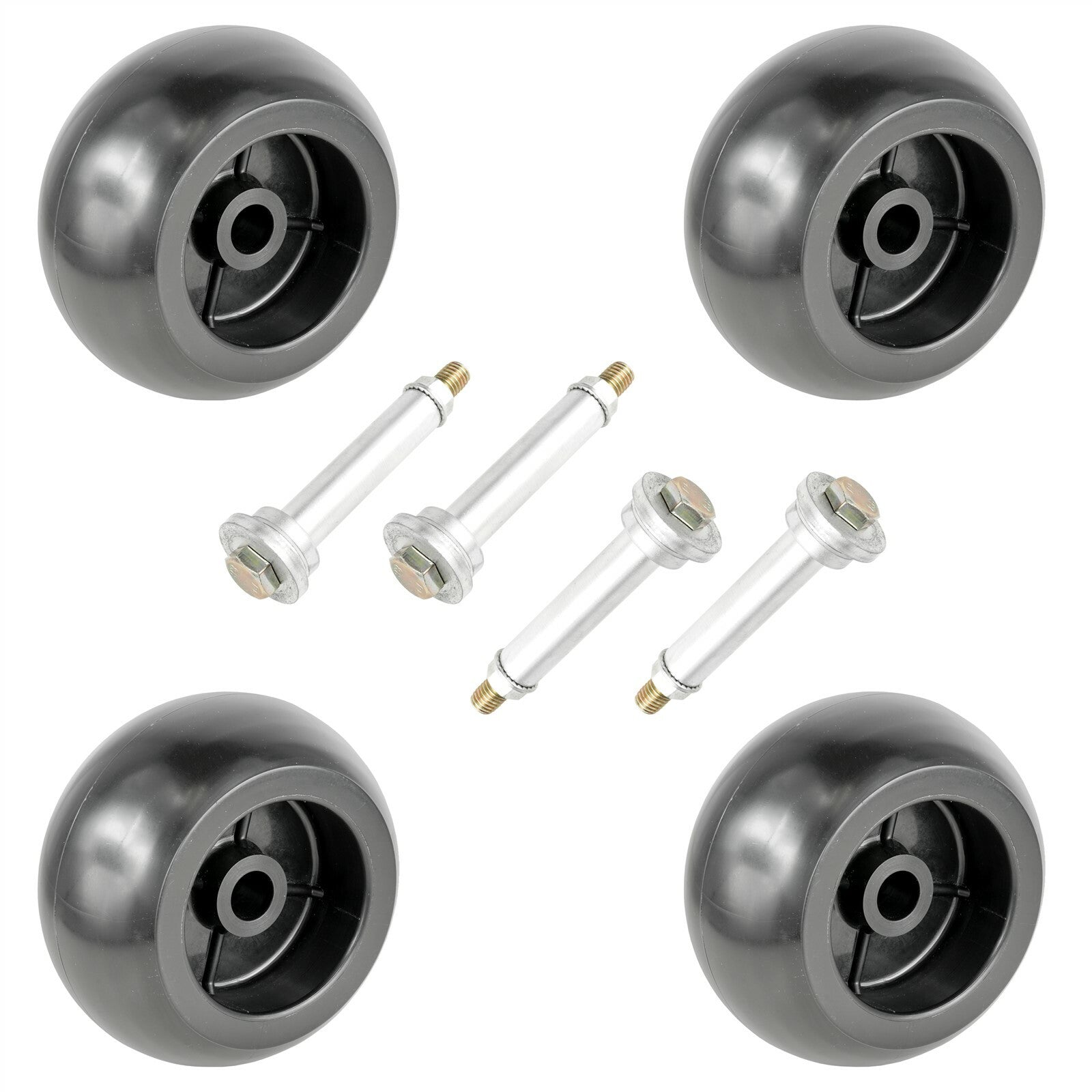 Deck Wheel Replacement for Exmark LZE730 LZE732 LZE740 (2008–2019) Qty 4