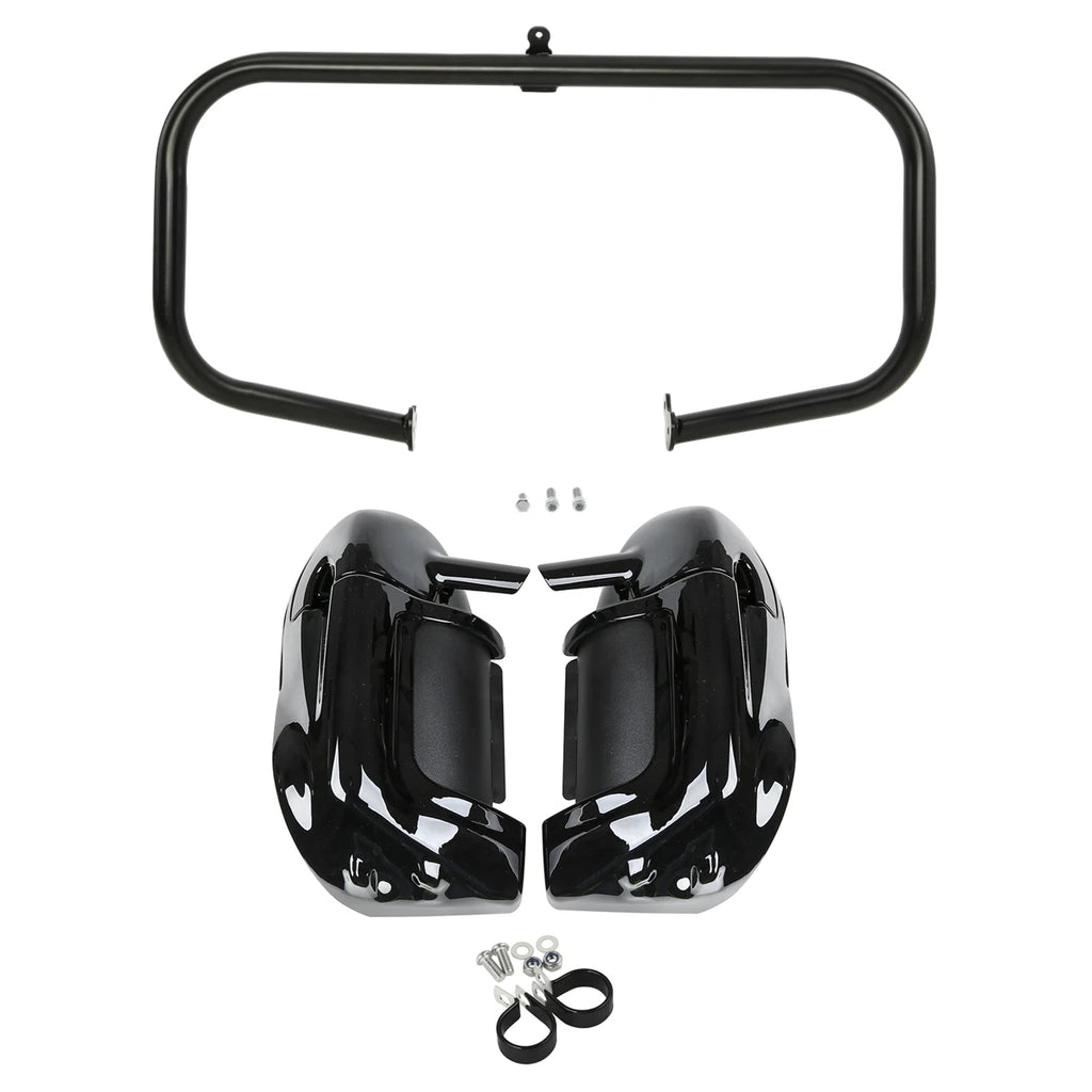 Lower Vented Leg 6.5'' Speakers & Engine Bar for Harley Touring (2009–2013)
