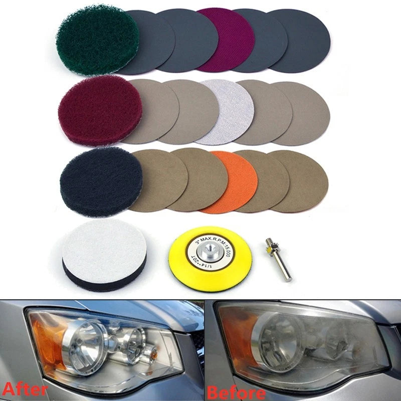 Sandpaper Pad Kit Set for Polishing and Repairing