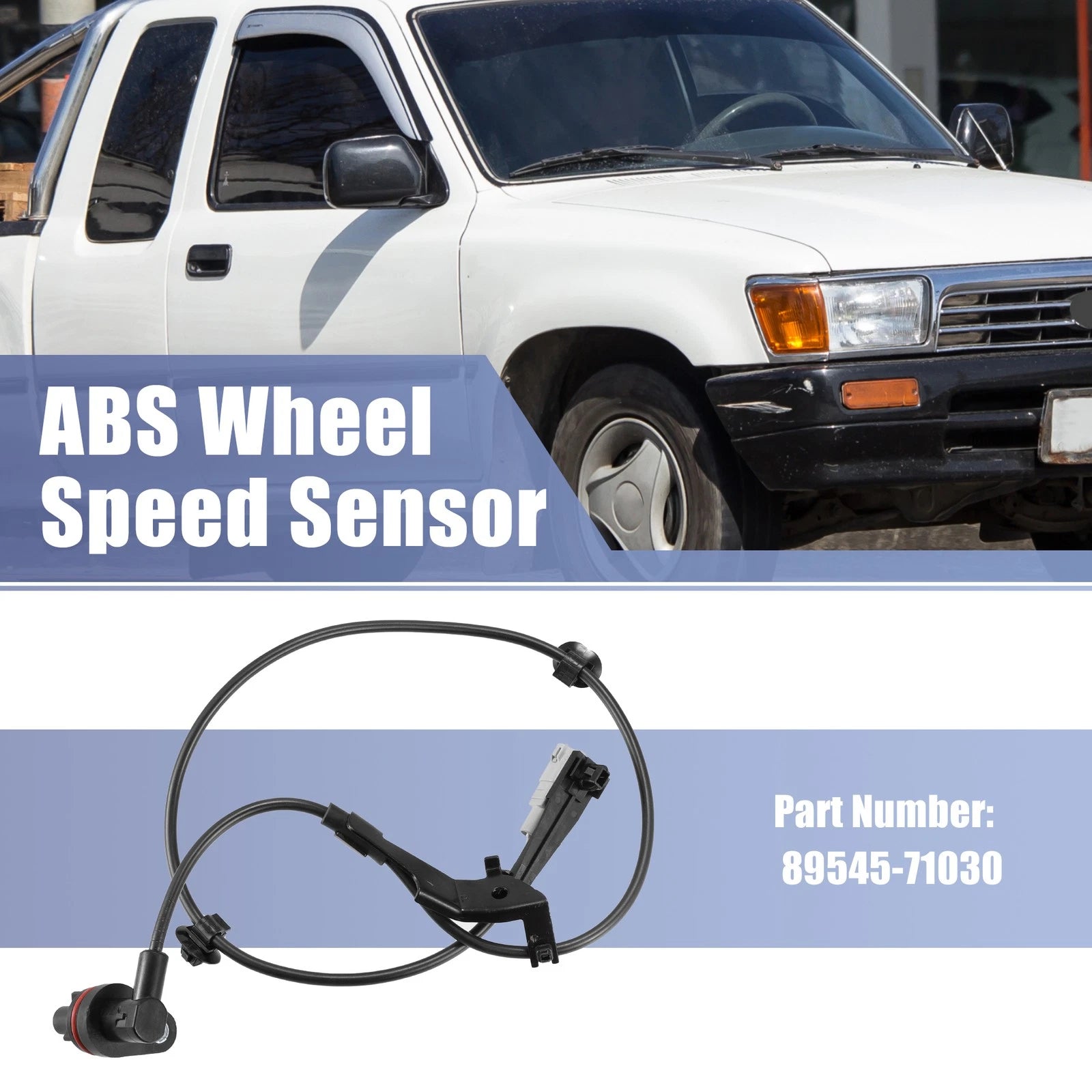 ABS Wheel Speed Sensor Rear Right Replacement for Toyota Hilux VSC (2004–2014)