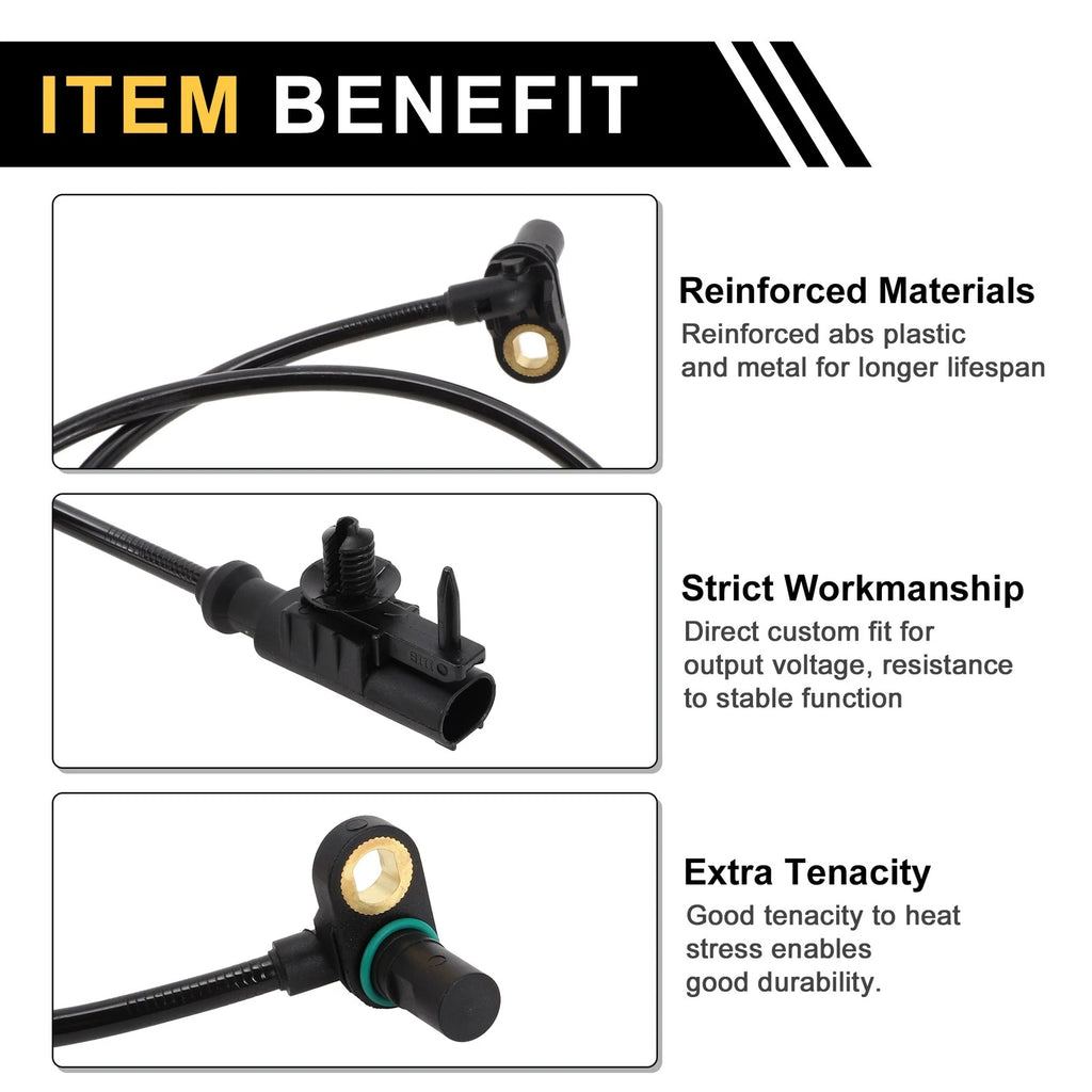 ABS Wheel Speed Sensor for Chevrolet Silverado 1500 (2007–2013)