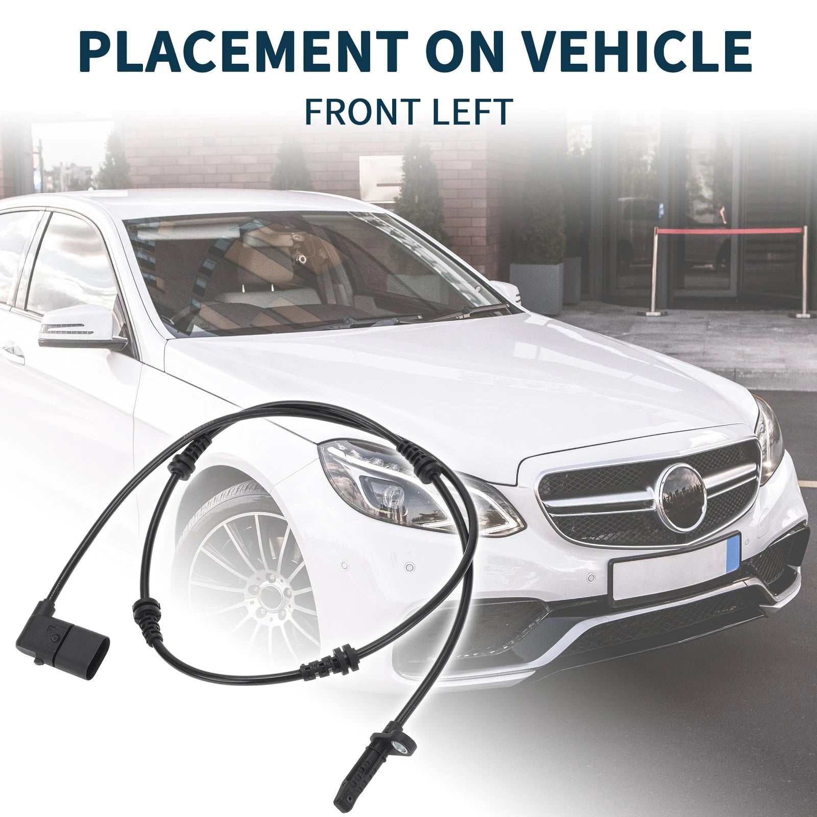 Front Left ABS Wheel Speed Sensor for Mercedes-Benz S450 (2018–2020)