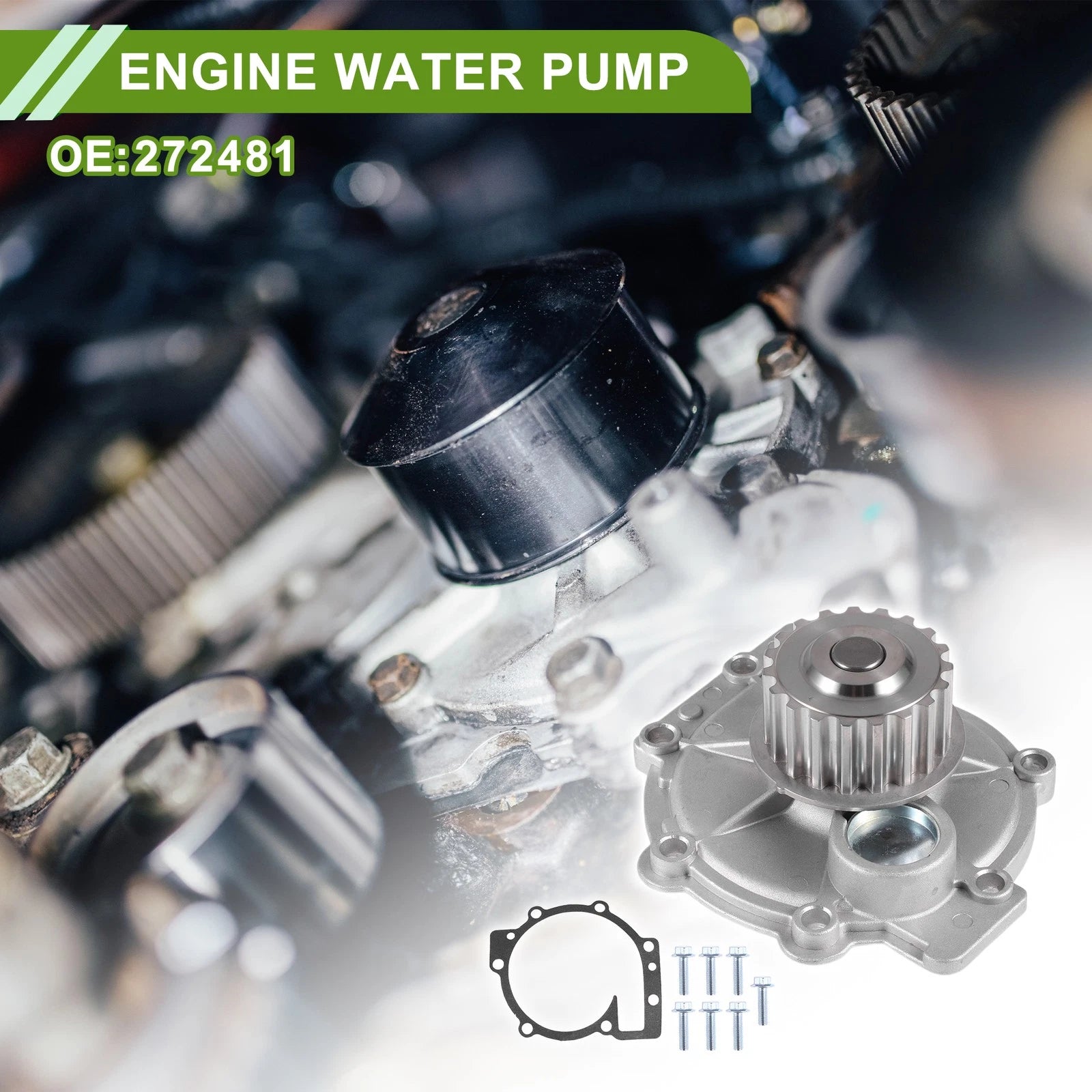 Engine Water Pump for Volvo S60 (2000–2010) No. 272481 Cooling Pump
