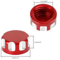 Red Expansion Tank Cap for Ducati Diavel 1200 1260 S XDiavel DesertX SS 939 T9