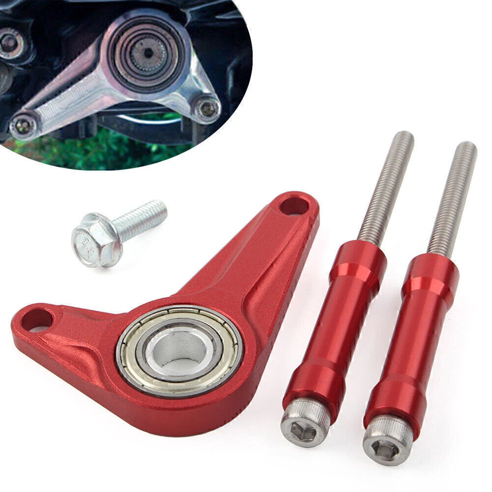 Left Red Gear Shift Lever Stabilizer for Honda MSX 125/SF Grom 125 (2020–2022)