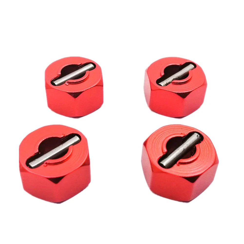 4-Pack Wheel Hub Hex Adapter Mount for Traxxas Slash HQ734