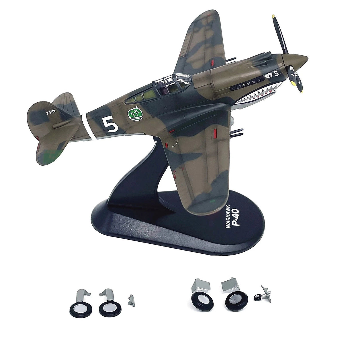 1/72 WWII Diecast Alloy Model for Curtiss P-40C Warhawk (1940–1945)