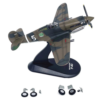 1/72 WWII Diecast Alloy Model for Curtiss P-40C Warhawk (1940–1945)