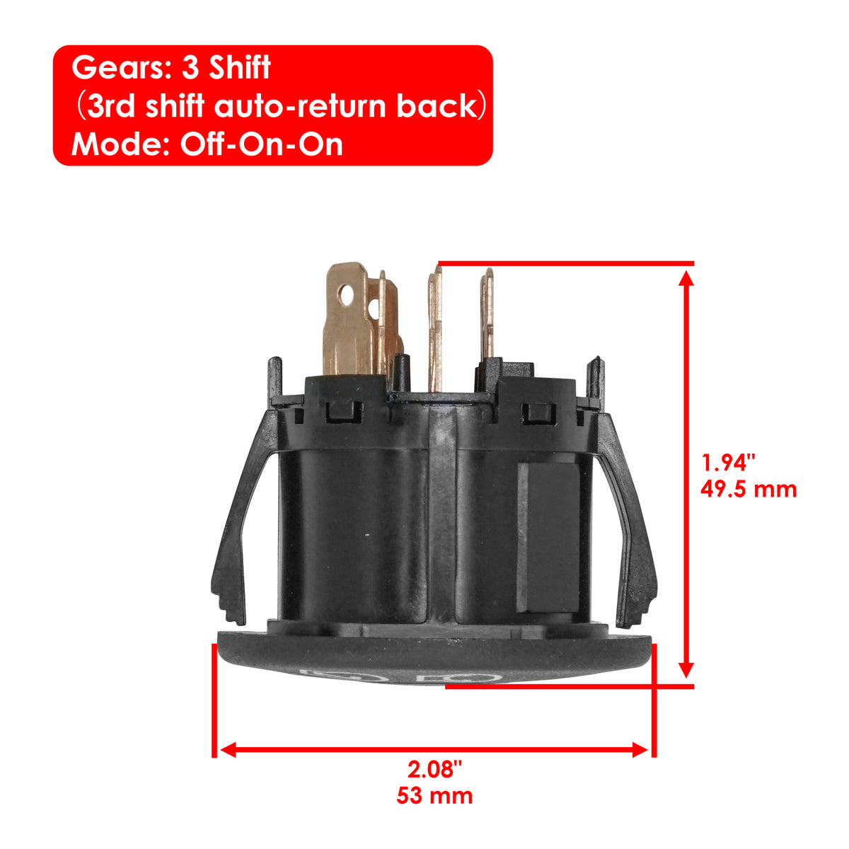 Ignition Switch Replacement for Jonsered GT52F LGT54 LT2113 (2013–2014)