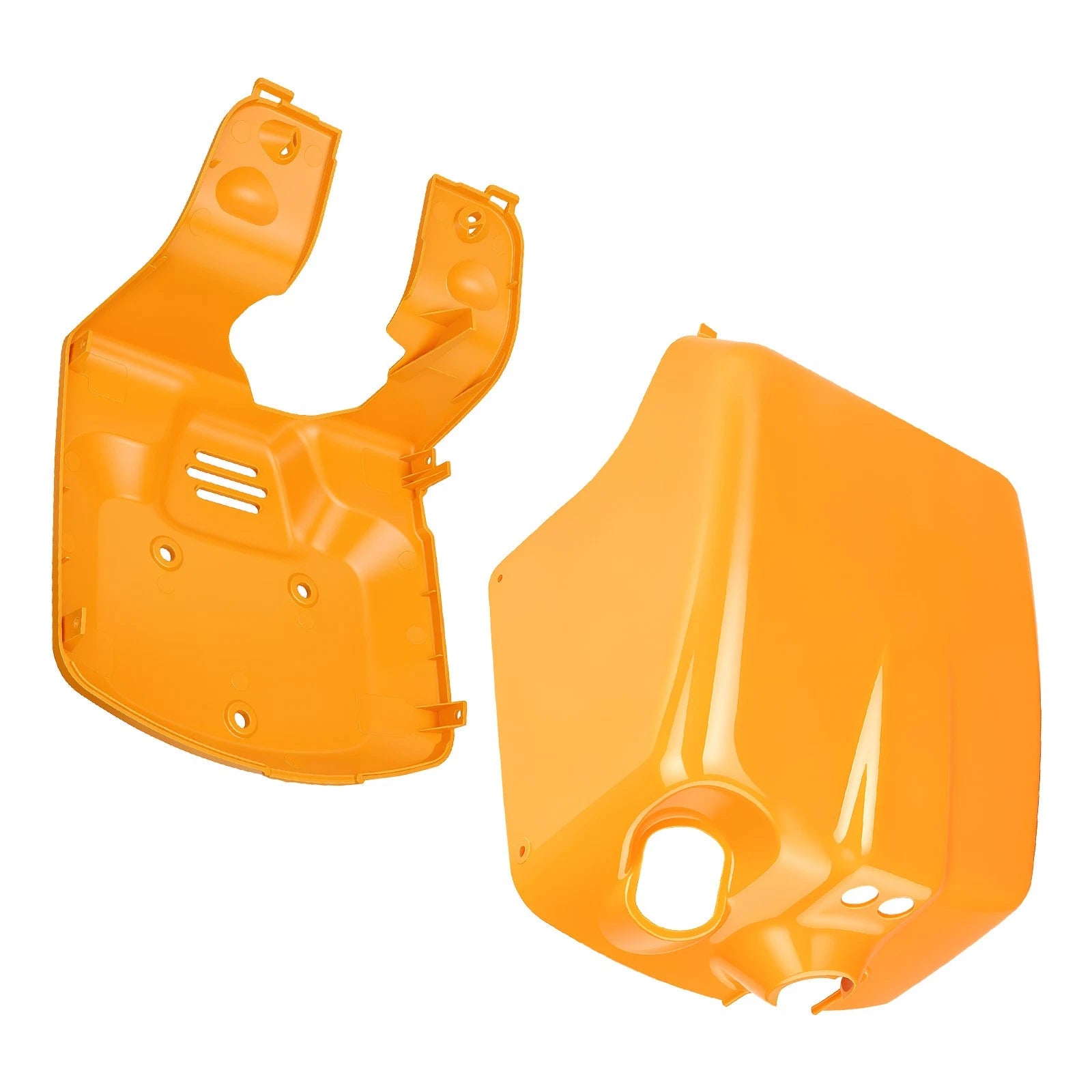 Set of 2 Orange Inner Front Covers for Honda Ruckus 50 NPS50 (2003–2024)