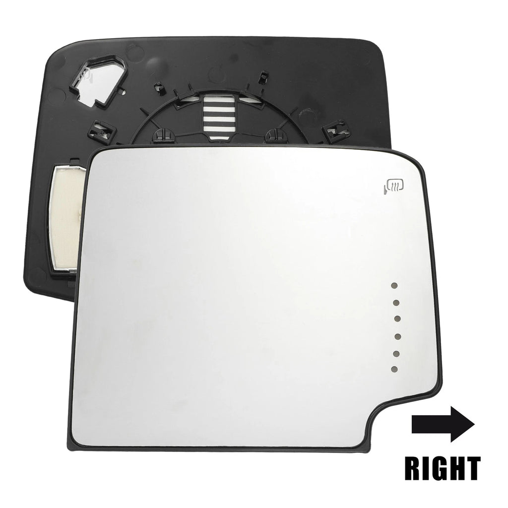 Right Rearview Mirror Glass Heated for Chevrolet Silverado (2014–2018)
