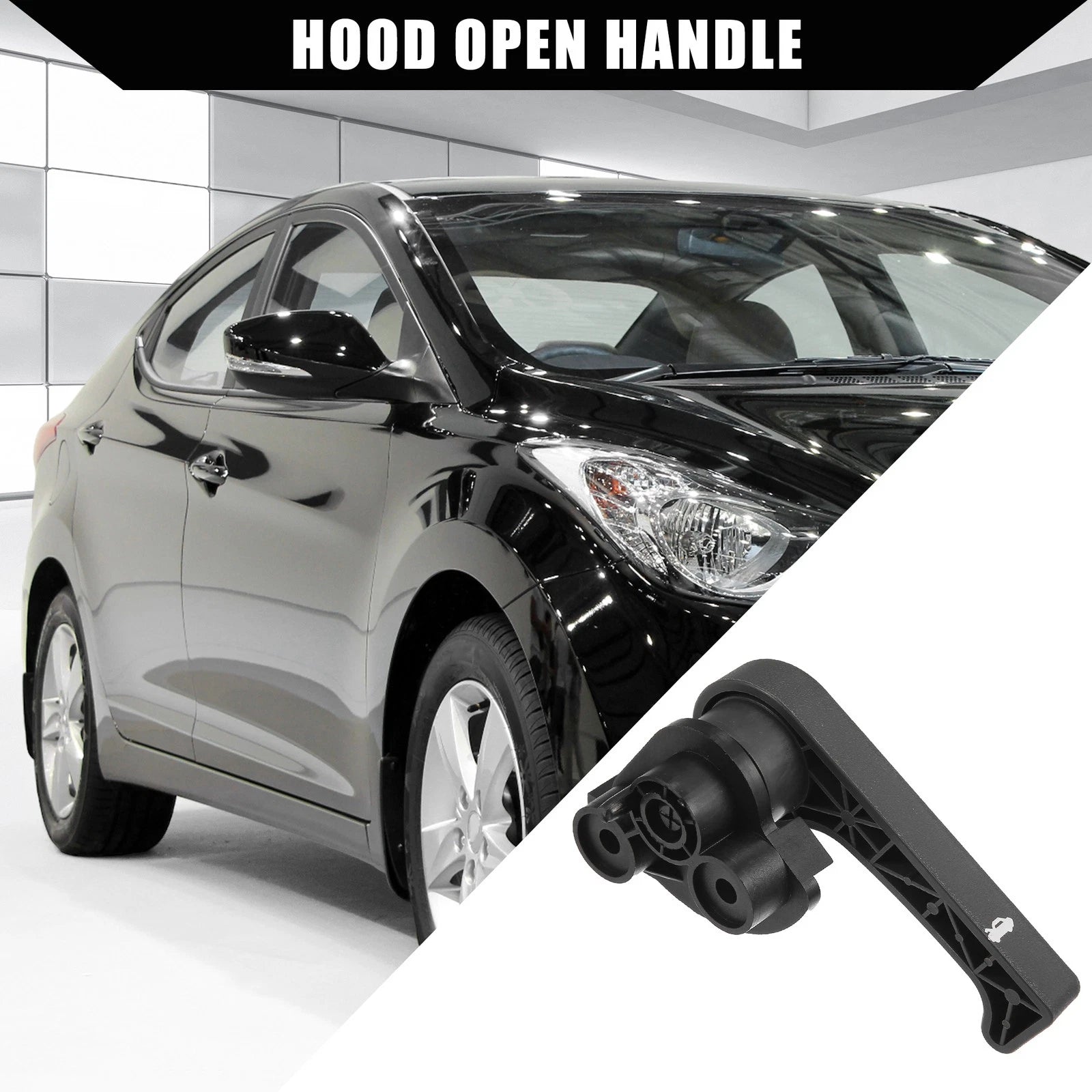 Bonnet Hood Open Handle Front for Kia Forte (2010–2019)