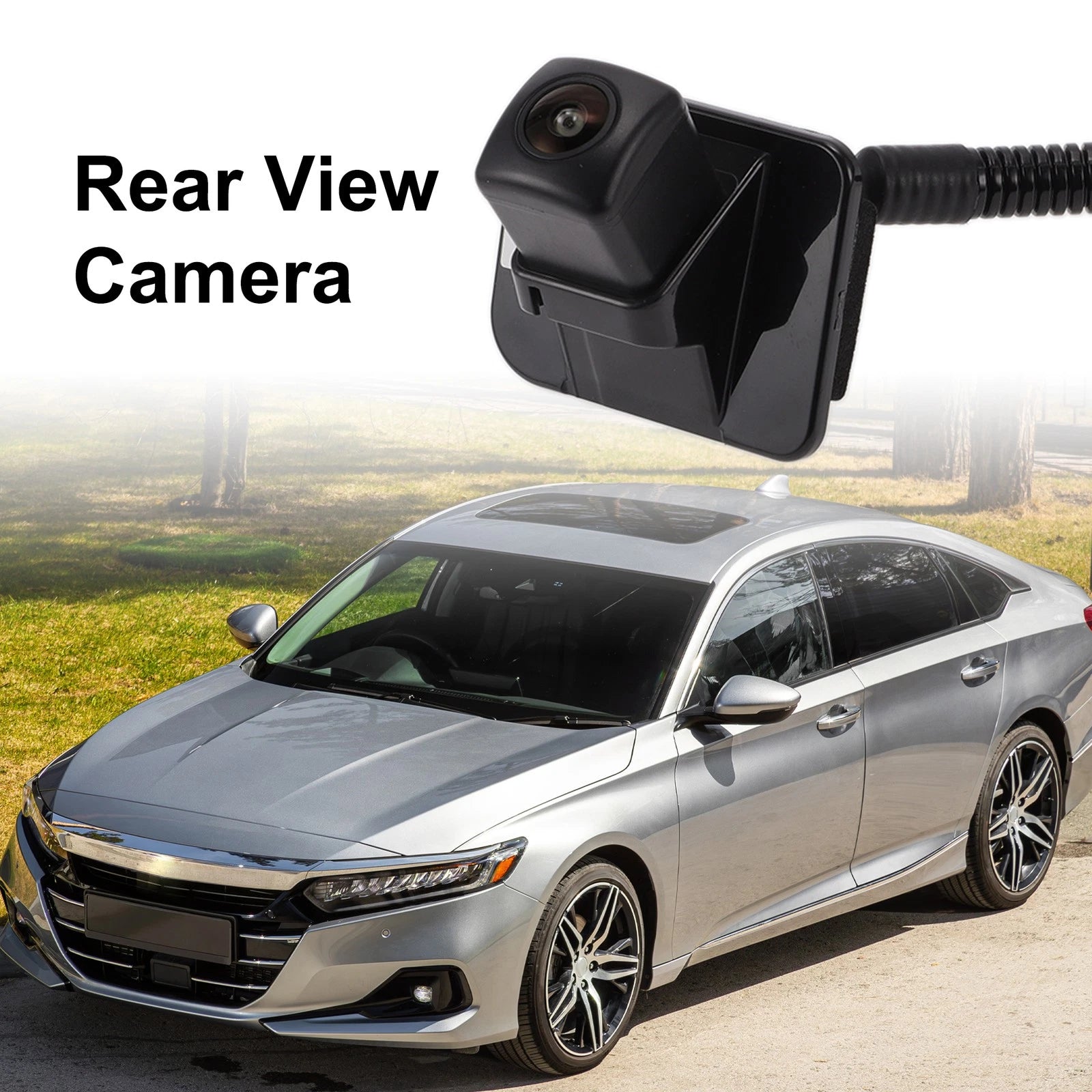 Rear View Backup Camera 120-180 Degree Replacement for Honda Accord EX-L (2018–2024)